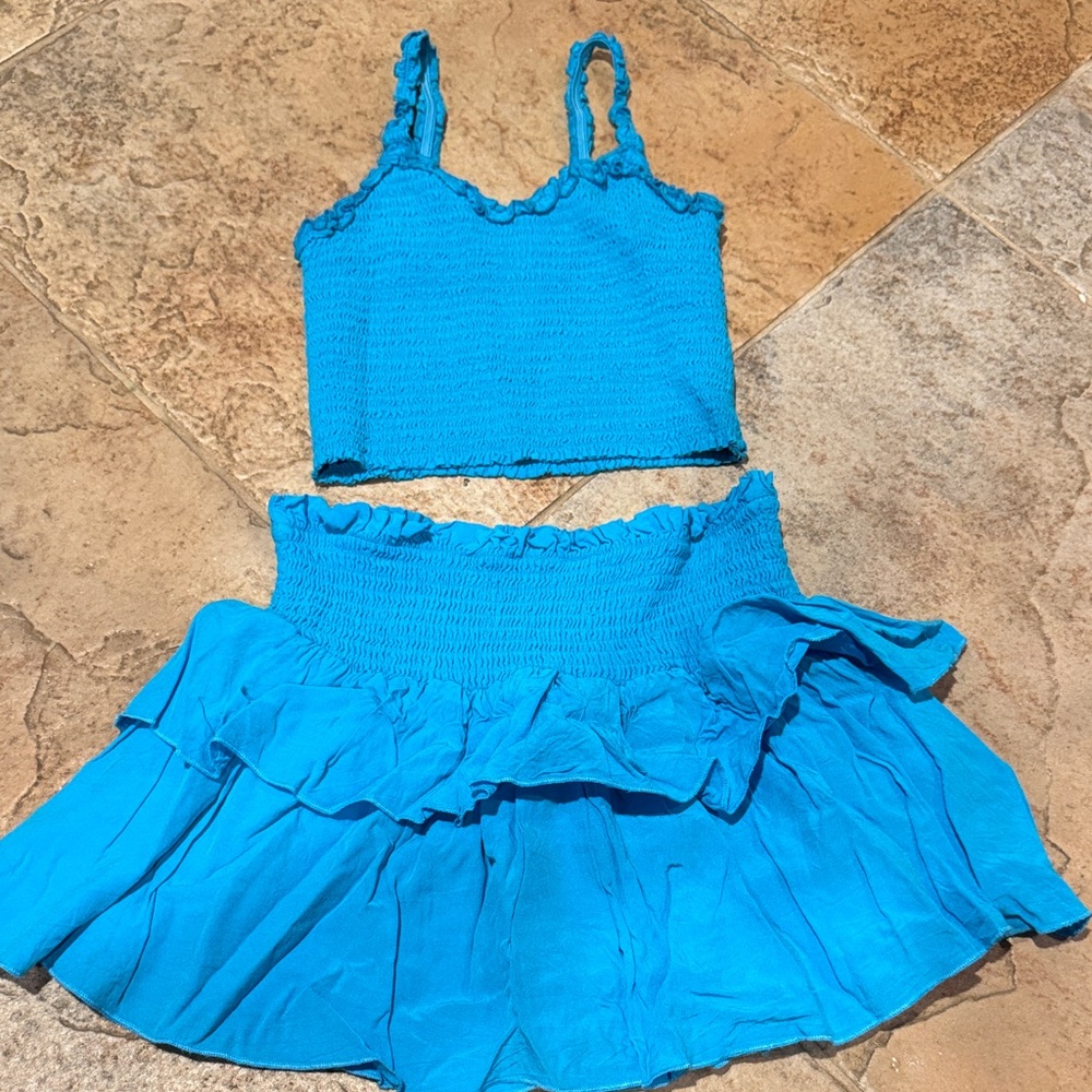 Katie J NYC Blue Kids Matching Set